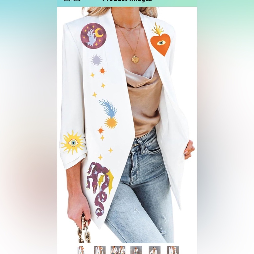 Printed Fashion Slim Fit Long Sleeve